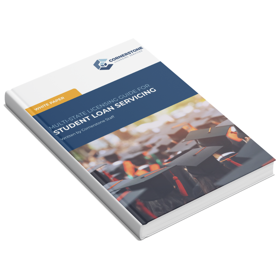 Multi-state Licensing Guide for Student Loan Servicers cover