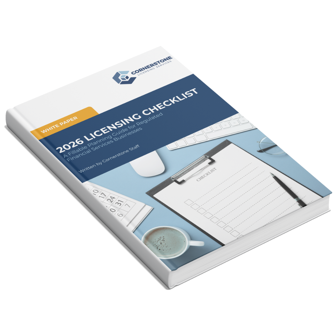2026 Licensing Readiness Checklist for Financial Services cover